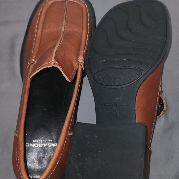 Vagabond Ladies Brown Loafers - Picture 6 of 6